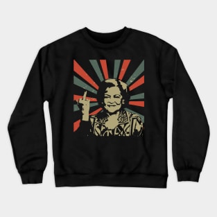 Betty White || Vintage Art Design || Exclusive Art Crewneck Sweatshirt